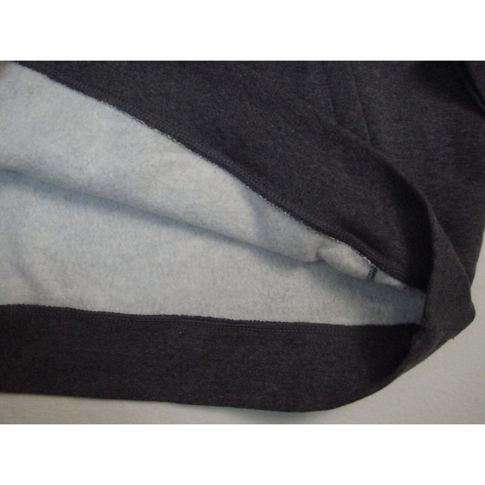 Reebok Men's Rope Climb Long Sleeve Pullover Hoody Charcoal Heather Size L - Picture 4 of 8